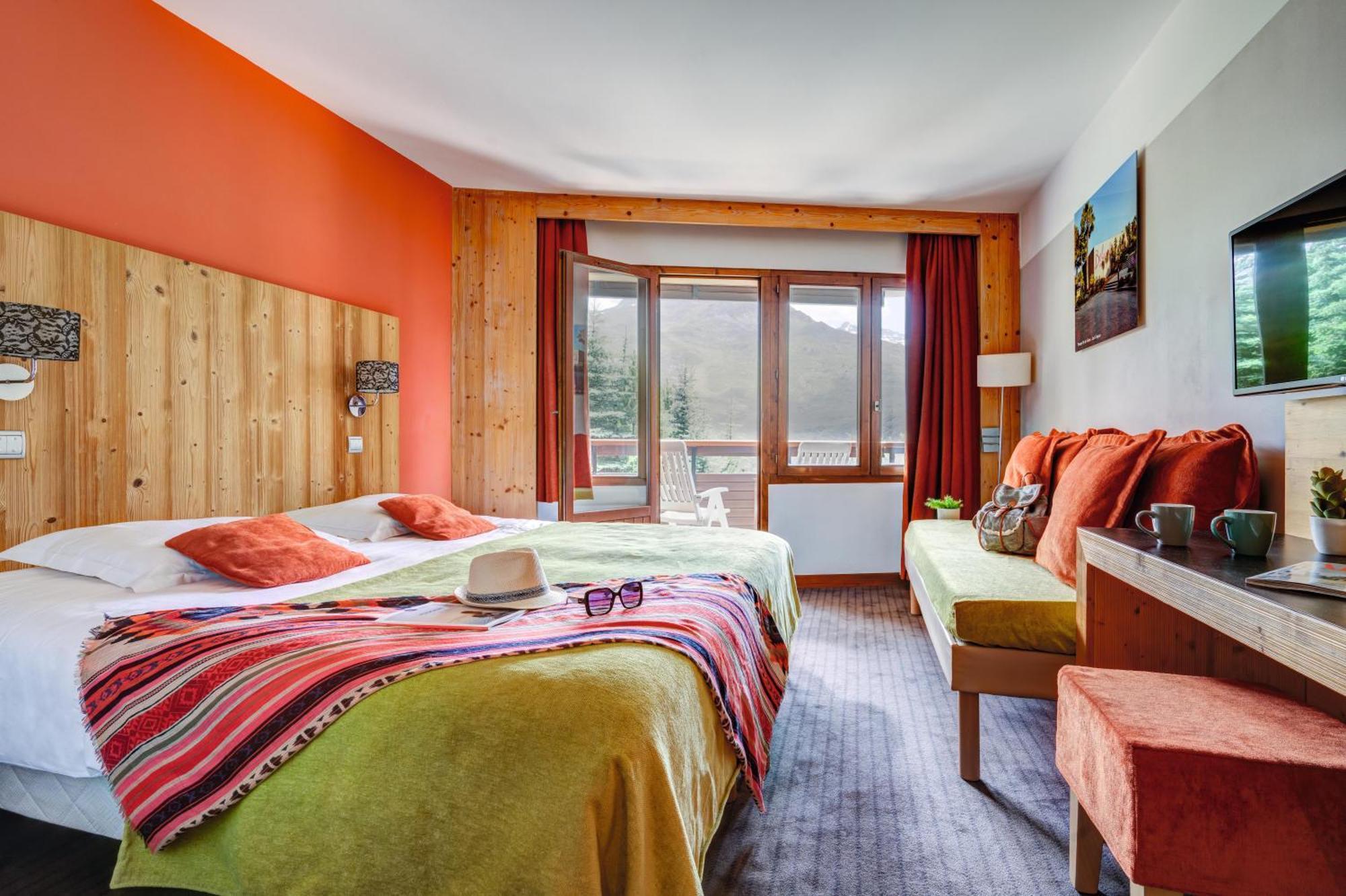 Hotel Les Bruyeres Les Menuires Zimmer foto